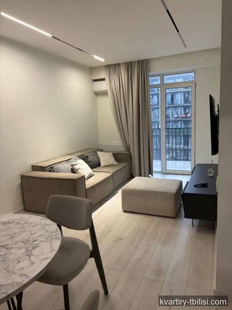 Двухкомнатная квартира в Диди Дигоми — 550 USD/мес | Tbilisi Homes