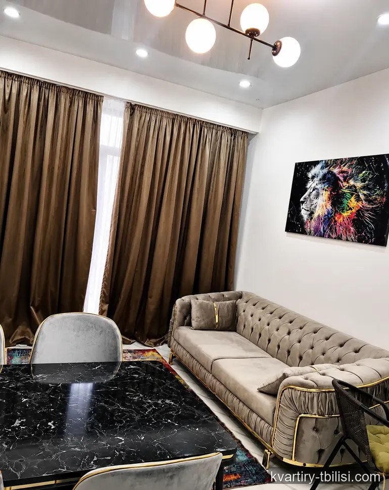 Двухкомнатная квартира в Диди Дигоми — 500 USD/мес | Tbilisi Homes