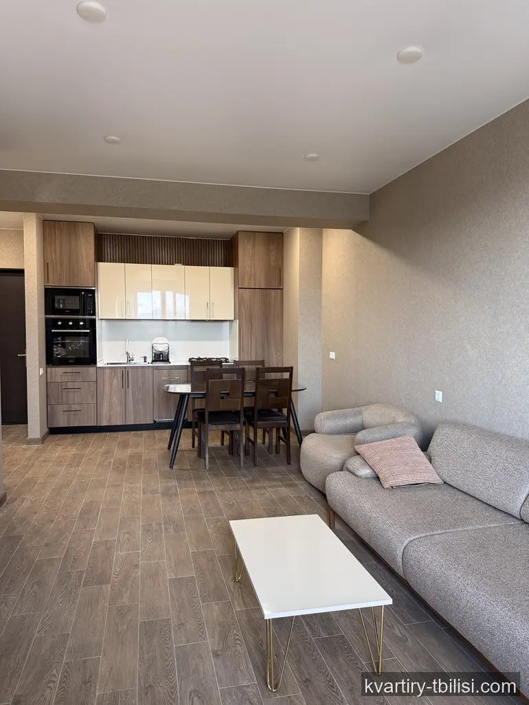 Двухкомнатная квартира в Диди Дигоми — 650 USD/мес | Tbilisi Homes