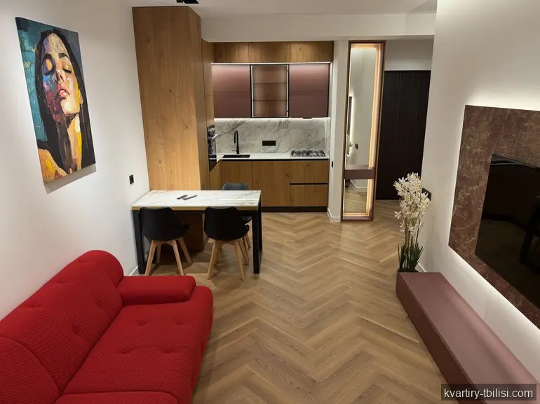 Двухкомнатная квартира в Диди Дигоми — 800 USD/мес | Tbilisi Homes