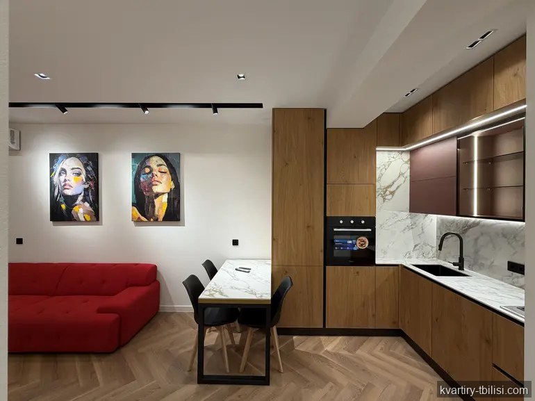 Двухкомнатная квартира в Диди Дигоми — 800 USD/мес | Tbilisi Homes