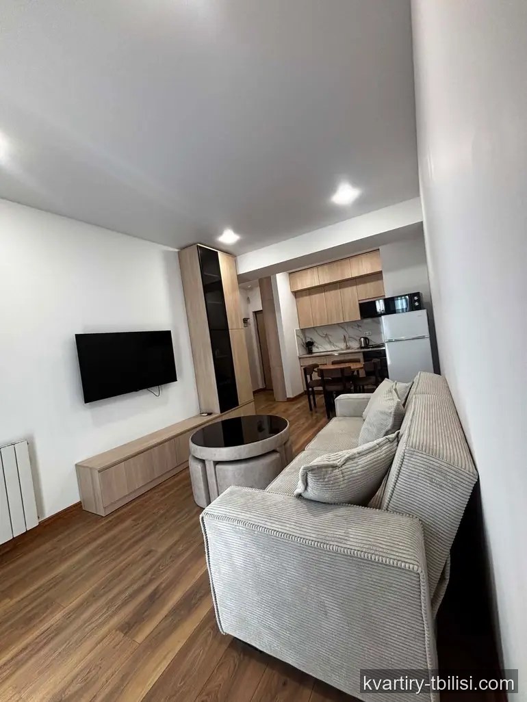 Двухкомнатная квартира в Диди Дигоми — 600 USD/мес | Tbilisi Homes
