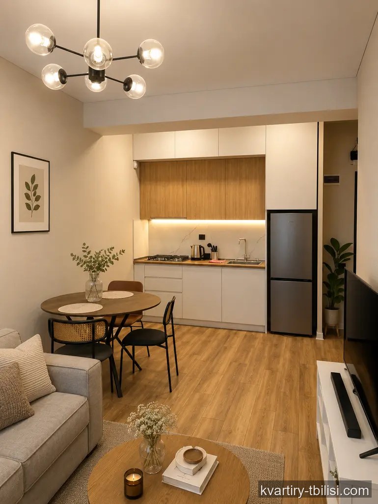 2-bedroom Apartment for rent in Didi Digomi, Tbilisi, 55 sqm, floor 6/6 — 550 USD/month | Tbilisi Homes