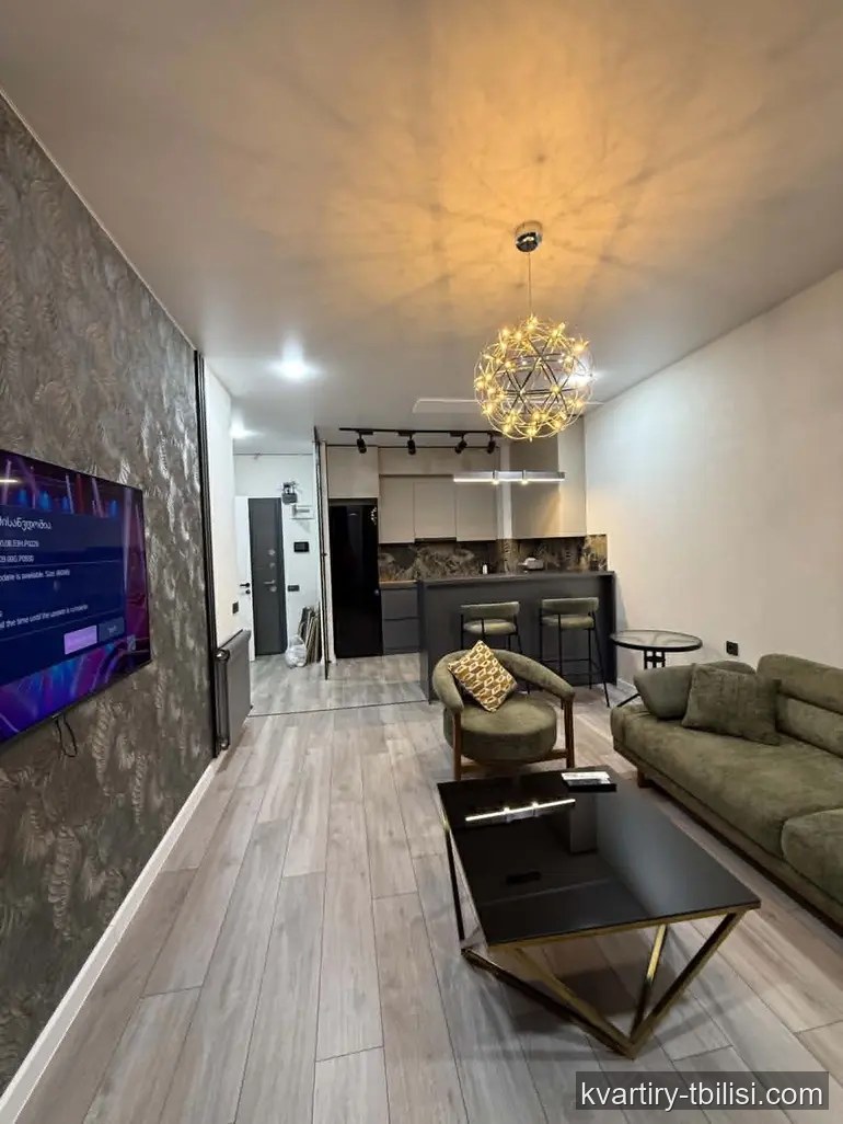 2-bedroom Apartment for rent in Didi Digomi, Tbilisi, 56 sqm, floor 9/11 — 700 USD/month | Tbilisi Homes