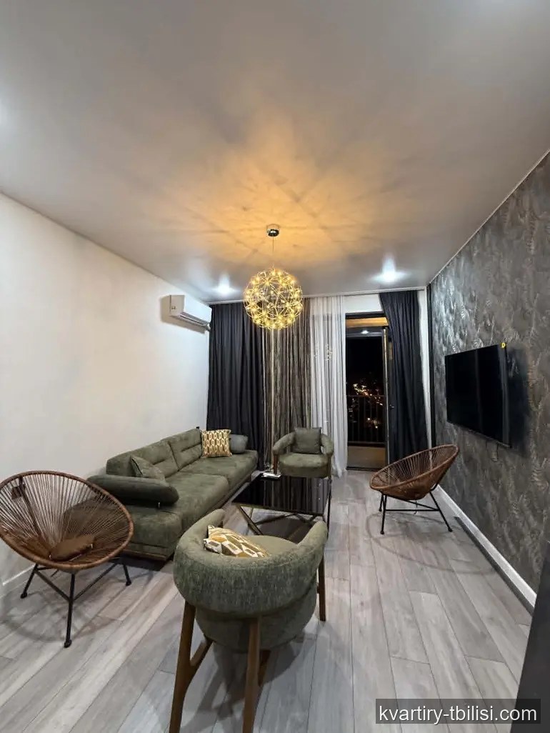 2-bedroom Apartment for rent in Didi Digomi, Tbilisi, 56 sqm, floor 9/11 — 700 USD/month | Tbilisi Homes