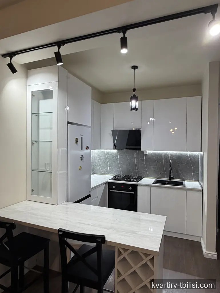 Двухкомнатная квартира в Диди Дигоми — 600 USD/мес | Tbilisi Homes