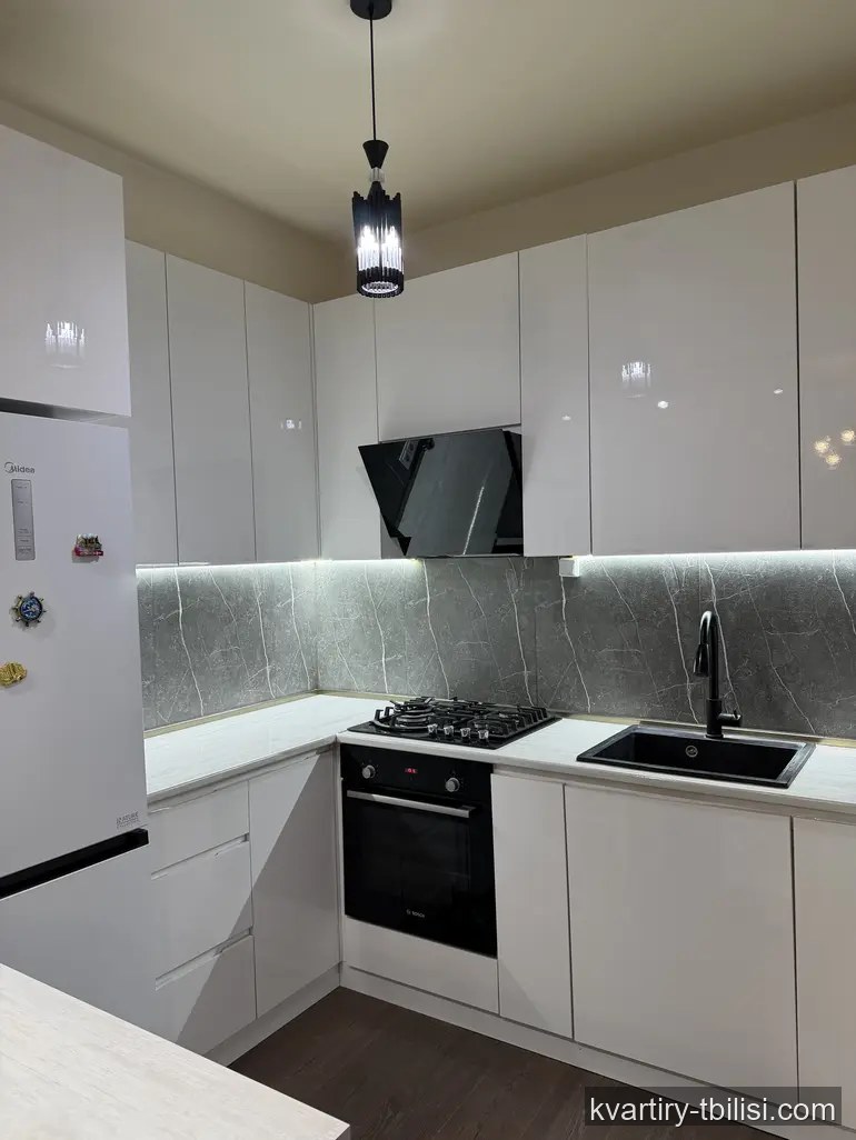 Двухкомнатная квартира в Диди Дигоми — 600 USD/мес | Tbilisi Homes