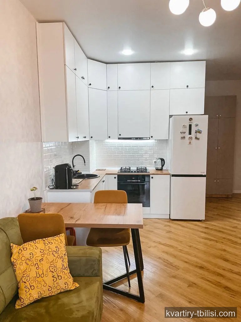 Двухкомнатная квартира в Диди Дигоми — 459 USD/мес | Tbilisi Homes