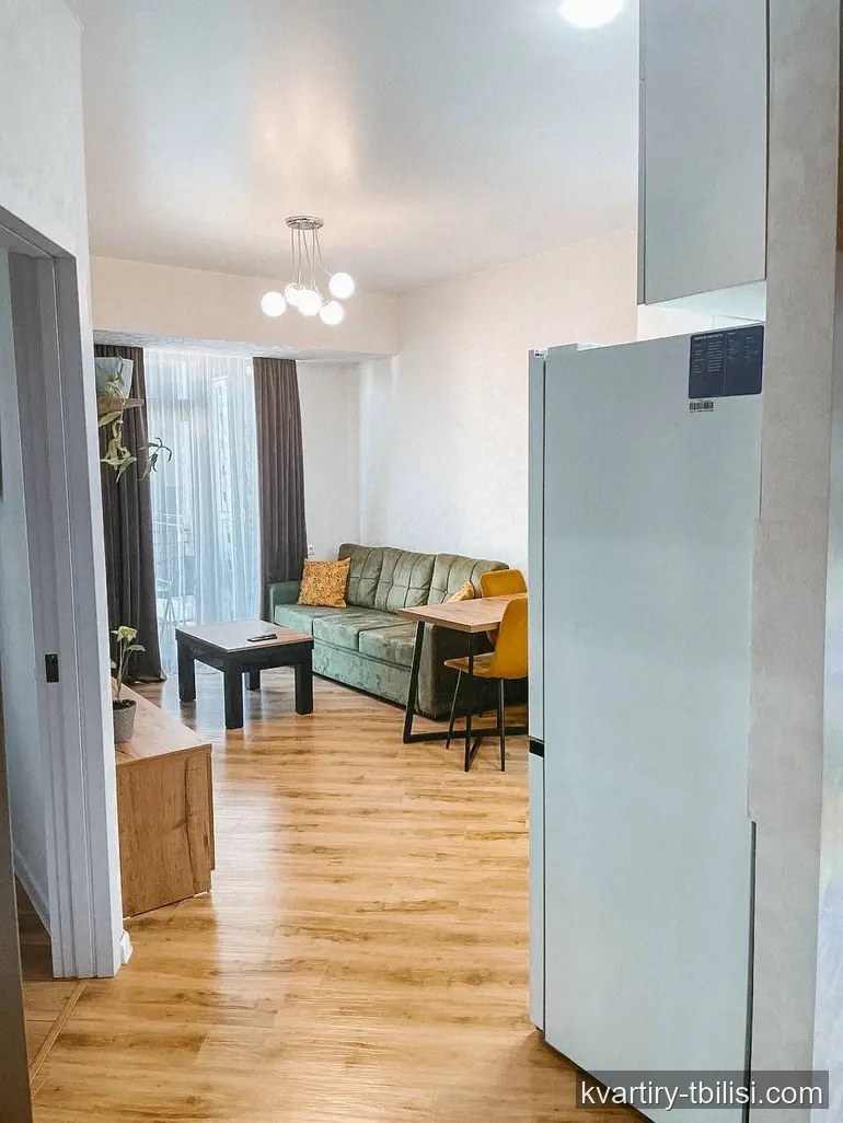 Двухкомнатная квартира в Диди Дигоми — 459 USD/мес | Tbilisi Homes