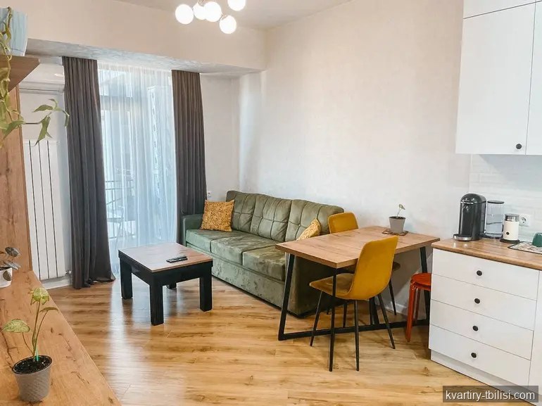 Двухкомнатная квартира в Диди Дигоми — 459 USD/мес | Tbilisi Homes