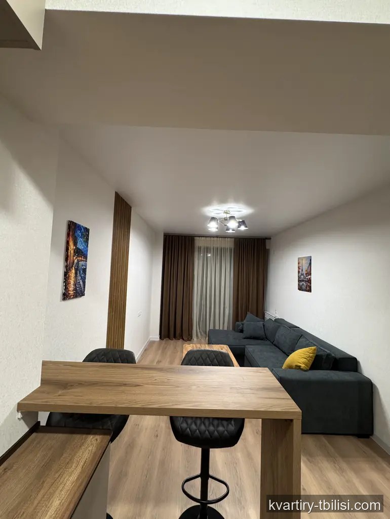 Двухкомнатная квартира в Диди Дигоми — 536 USD/мес | Tbilisi Homes