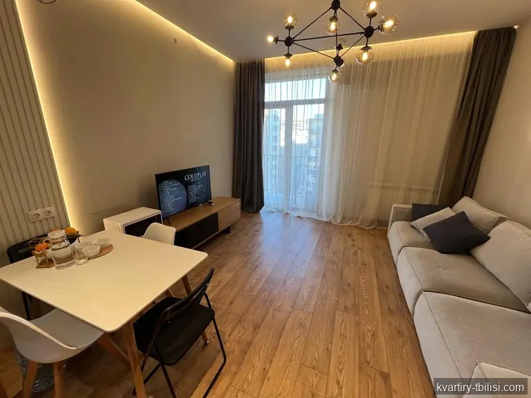 2-bedroom Apartment for rent in Didi Digomi, Tbilisi, 50 sqm, floor 12/18 — 500 USD/month | Tbilisi Homes