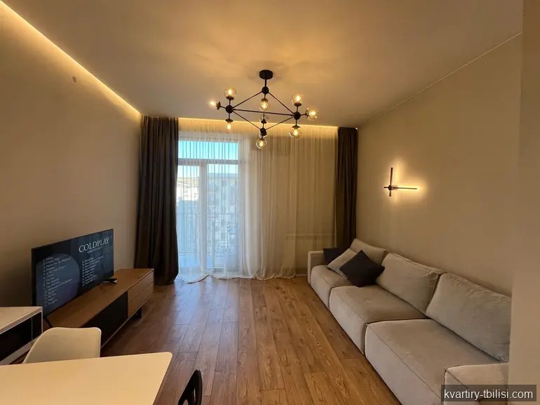 2-bedroom Apartment for rent in Didi Digomi, Tbilisi, 50 sqm, floor 12/18 — 500 USD/month | Tbilisi Homes