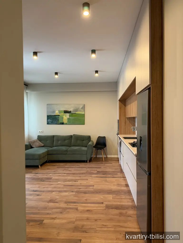 Двухкомнатная квартира в Диди Дигоми — 450 USD/мес | Tbilisi Homes