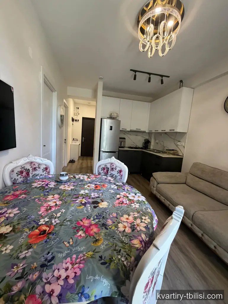 3-bedroom Apartment for rent in Didi Digomi, Tbilisi, 55 sqm, floor 3/12 — 24 750 USD/month | Tbilisi Homes
