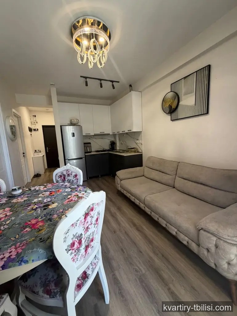 3-bedroom Apartment for rent in Didi Digomi, Tbilisi, 55 sqm, floor 3/12 — 24 750 USD/month | Tbilisi Homes