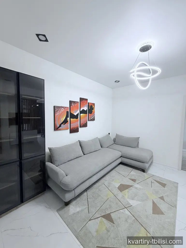 Трёхкомнатная квартира в Диди Дигоми — 900 USD/мес | Tbilisi Homes