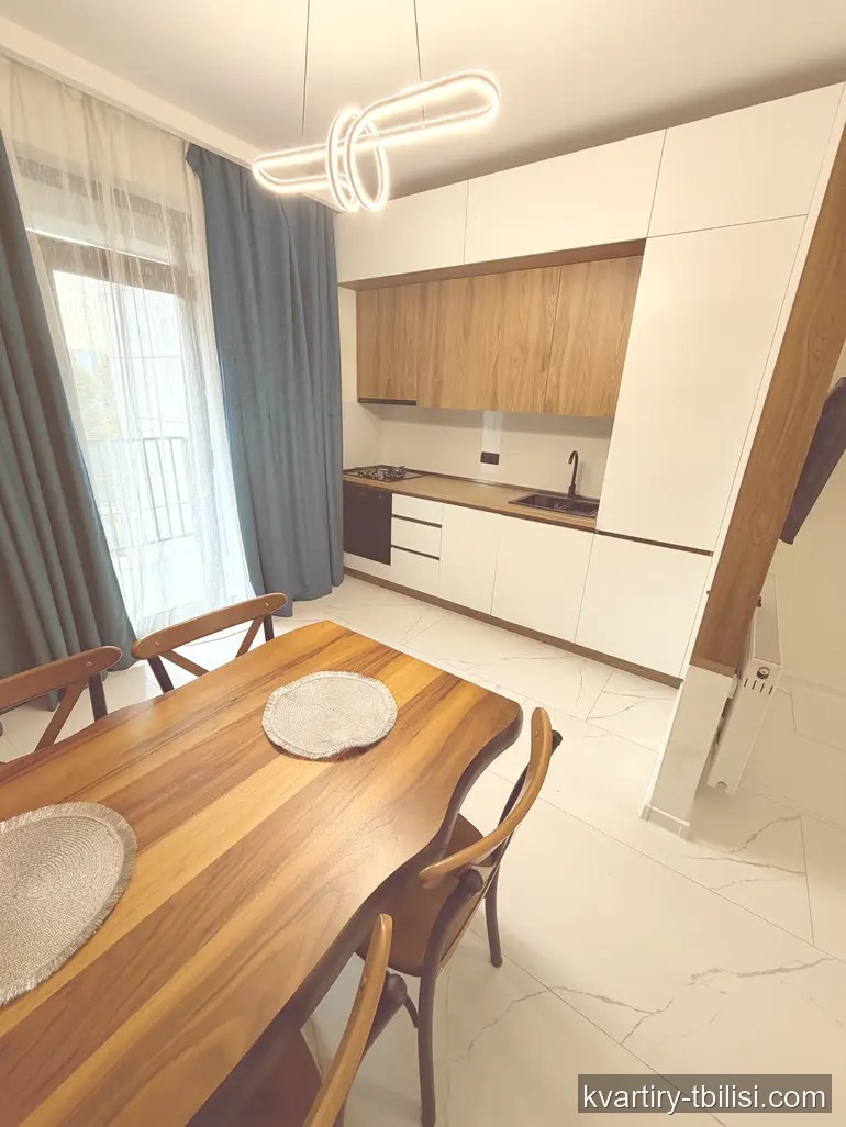 Трёхкомнатная квартира в Диди Дигоми — 900 USD/мес | Tbilisi Homes