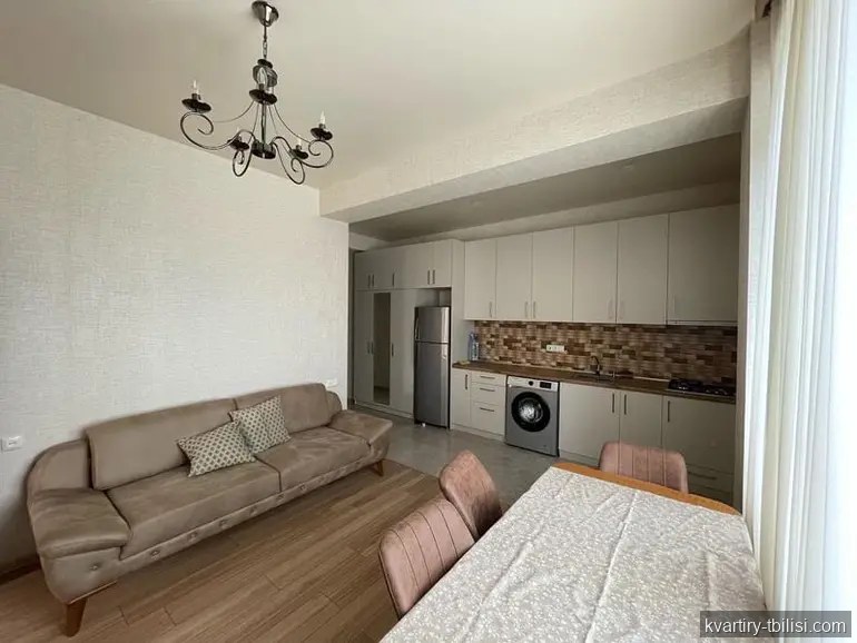 3-bedroom Apartment for rent in Didi Digomi, Tbilisi, 60 sqm, floor 3/12 — 550 USD/month | Tbilisi Homes