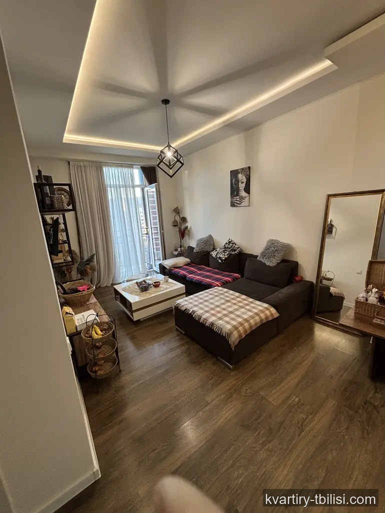 3-bedroom Apartment for rent in Didi Digomi, Tbilisi, 60 sqm, floor 9/11 — 537 USD/month | Tbilisi Homes