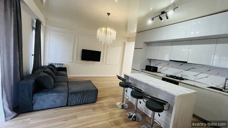 3-bedroom Apartment for rent in Didi Digomi, Tbilisi, 90 sqm, floor 3/8 — 900 USD/month | Tbilisi Homes