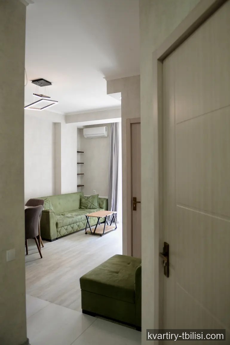 Трёхкомнатная квартира в Диди Дигоми — 570 USD/мес | Tbilisi Homes
