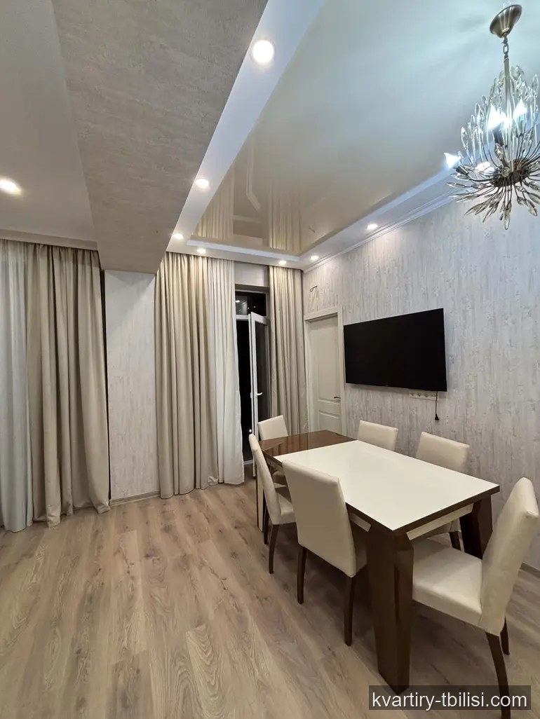 Трёхкомнатная квартира в Диди Дигоми — 550 USD/мес | Tbilisi Homes