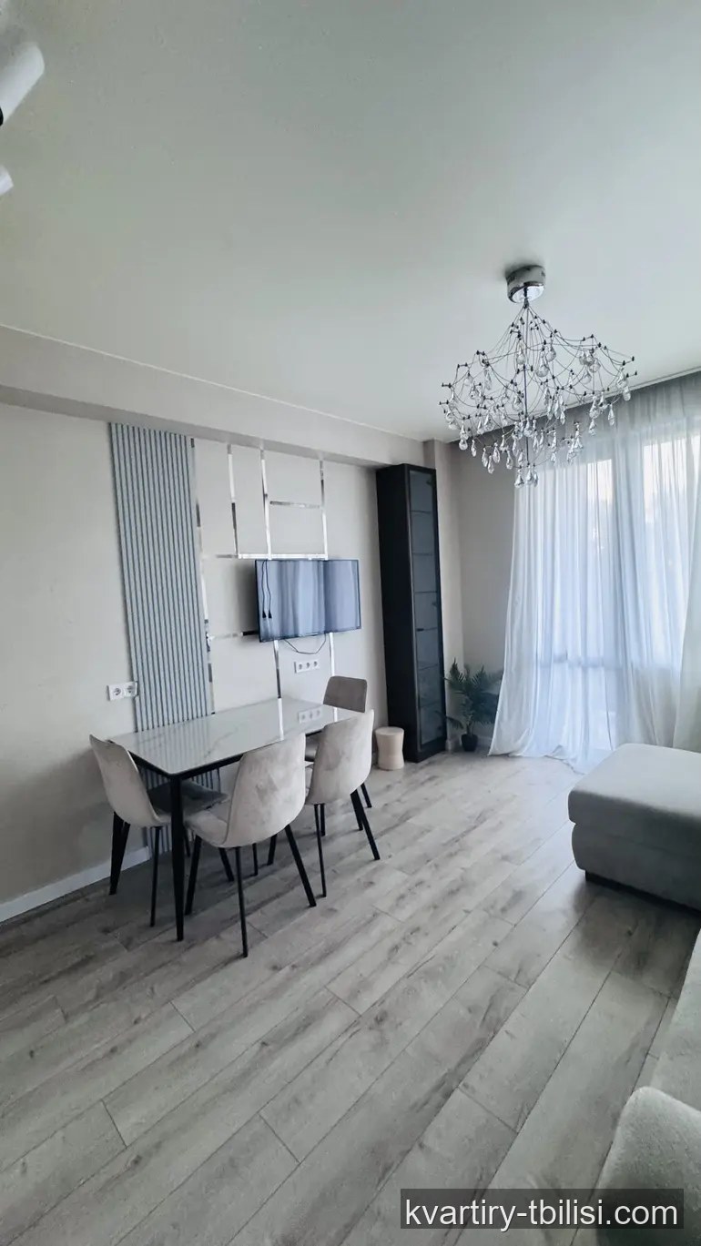 Трёхкомнатная квартира в Диди Дигоми — 700 USD/мес | Tbilisi Homes