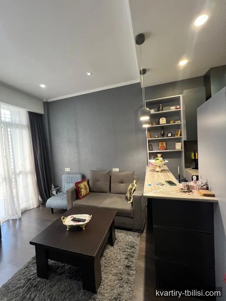 Трёхкомнатная квартира в Диди Дигоми — 496 USD/мес | Tbilisi Homes