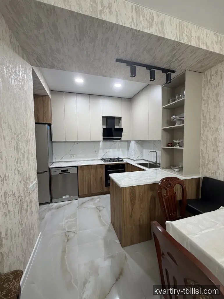 3-bedroom Apartment for rent in Didi Digomi, Tbilisi, 72 sqm, floor 10/11 — 600 USD/month | Tbilisi Homes