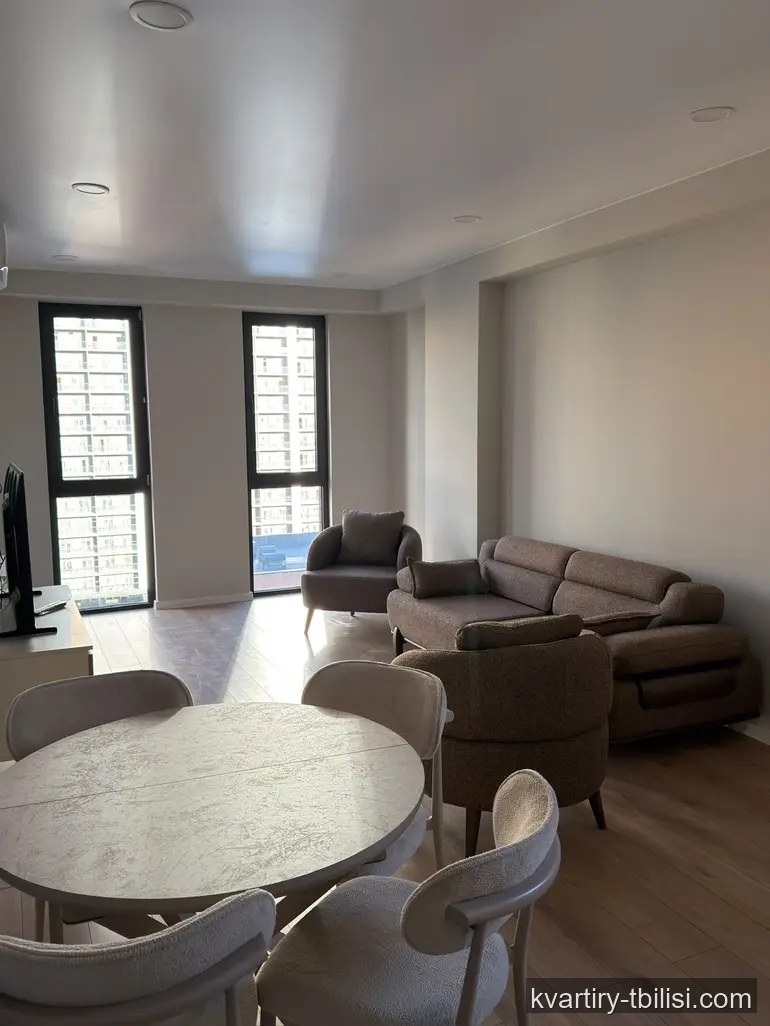 Трёхкомнатная квартира в Диди Дигоми — 1 000 USD/мес | Tbilisi Homes