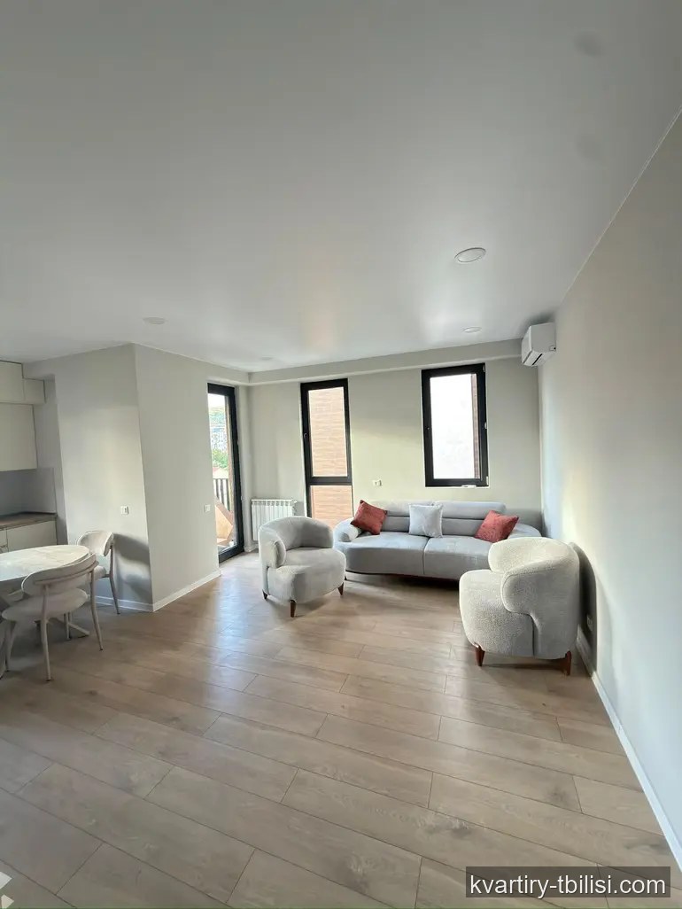 3-bedroom Apartment for rent in Didi Digomi, Tbilisi, 80 sqm, floor 10/12 — 1 000 USD/month | Tbilisi Homes