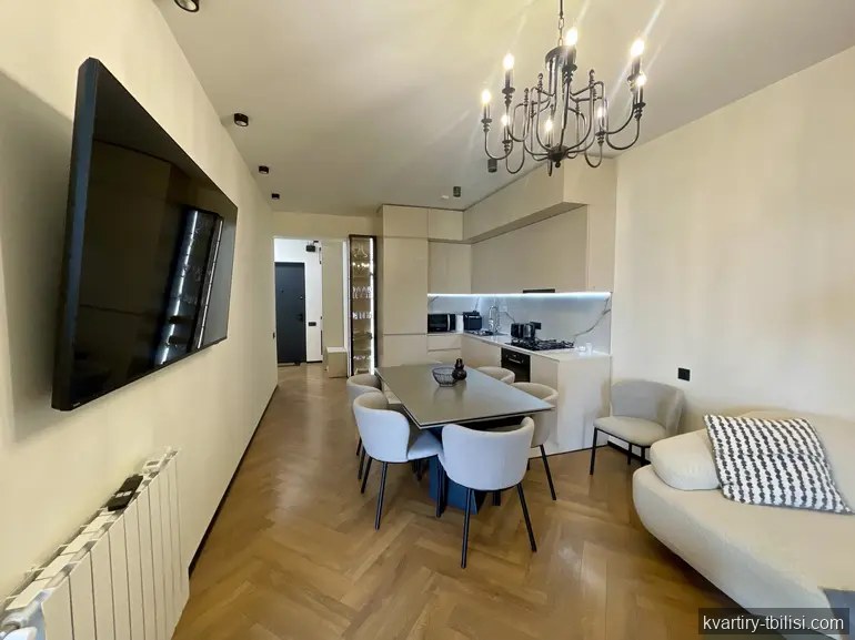 3-bedroom Apartment for rent in Didi Digomi, Tbilisi, 70 sqm, floor 9/9 — 1 000 USD/month | Tbilisi Homes
