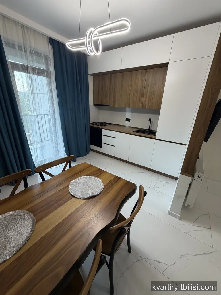 Трёхкомнатная квартира в Диди Дигоми — 800 USD/мес | Tbilisi Homes