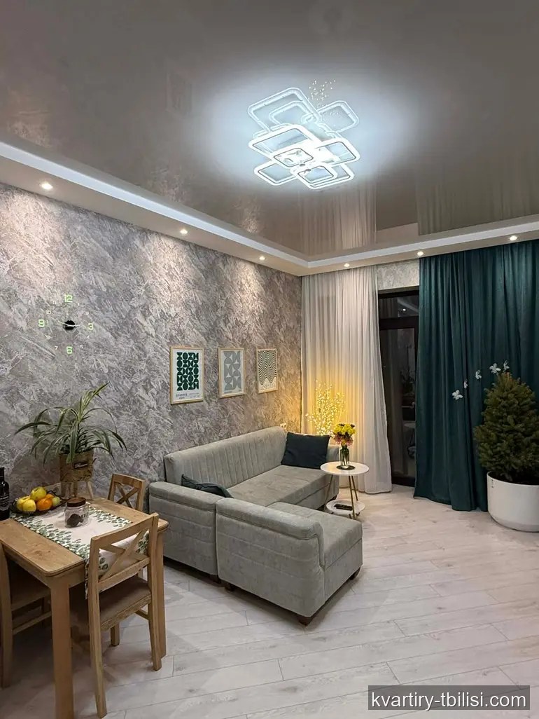 Трёхкомнатная квартира в Диди Дигоми — 500 USD/мес | Tbilisi Homes