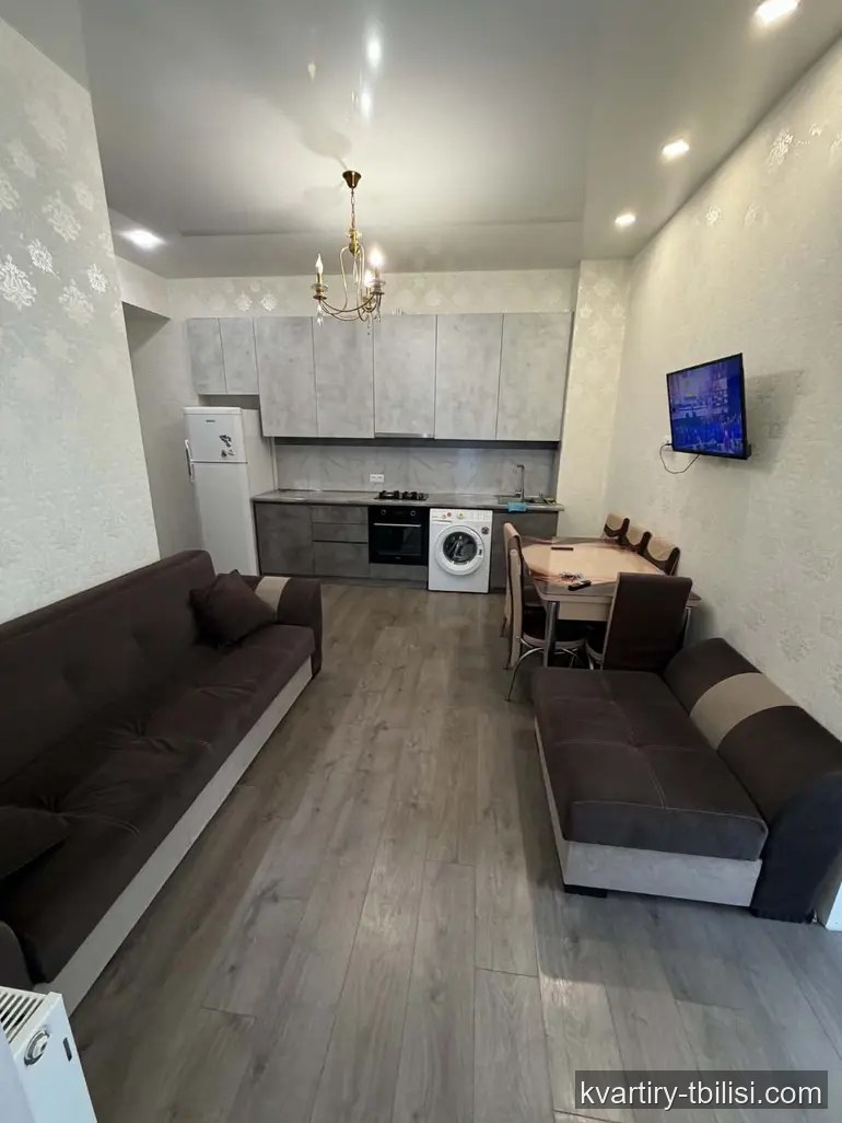Трёхкомнатная квартира в Диди Дигоми — 600 USD/мес | Tbilisi Homes