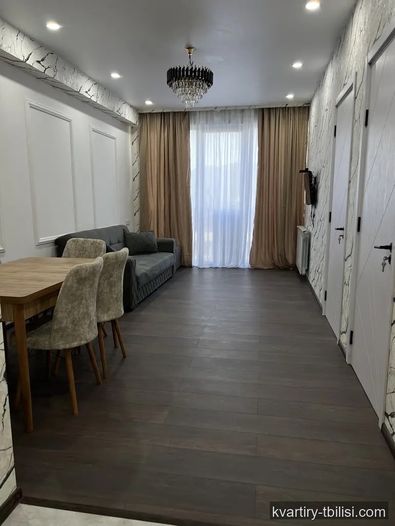 Трёхкомнатная квартира в Диди Дигоми — 574 USD/мес | Tbilisi Homes