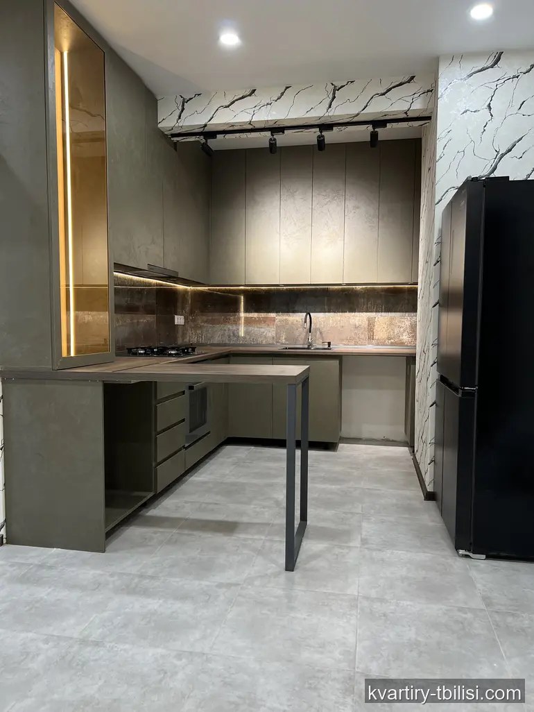 Трёхкомнатная квартира в Диди Дигоми — 574 USD/мес | Tbilisi Homes