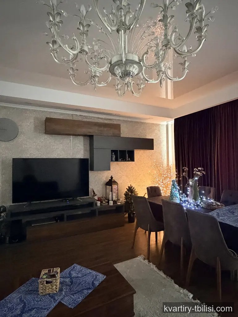 3-bedroom Apartment for rent in Didi Digomi, Tbilisi, 165 sqm, floor 9/9 — 850 USD/month | Tbilisi Homes