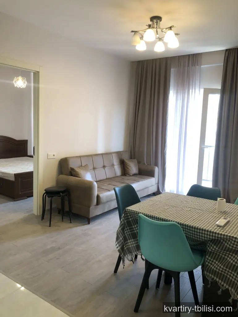 3-bedroom Apartment for rent in Didi Digomi, Tbilisi, 58 sqm, floor 8/8 — 650 USD/month | Tbilisi Homes