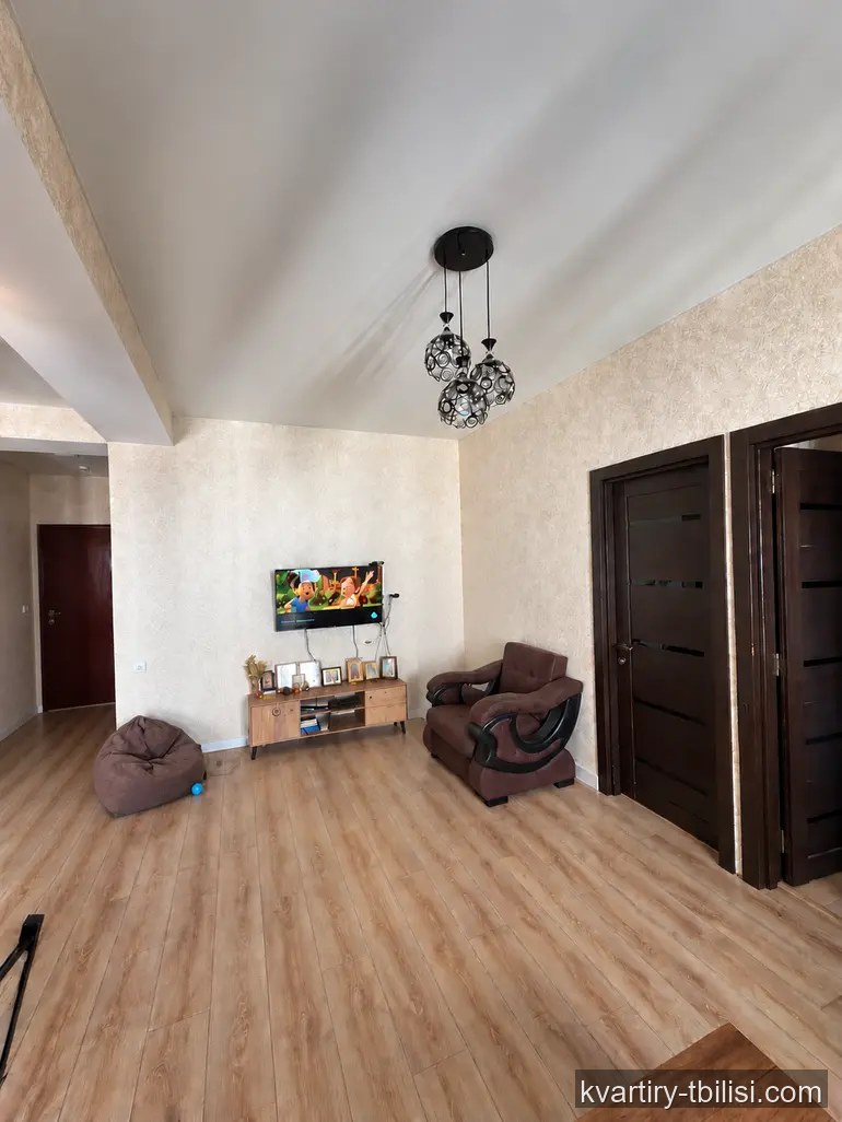 Трёхкомнатная квартира в Диди Дигоми — 460 USD/мес | Tbilisi Homes