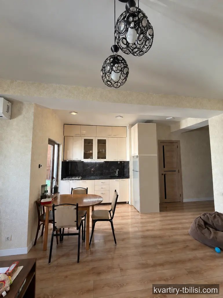 Трёхкомнатная квартира в Диди Дигоми — 460 USD/мес | Tbilisi Homes