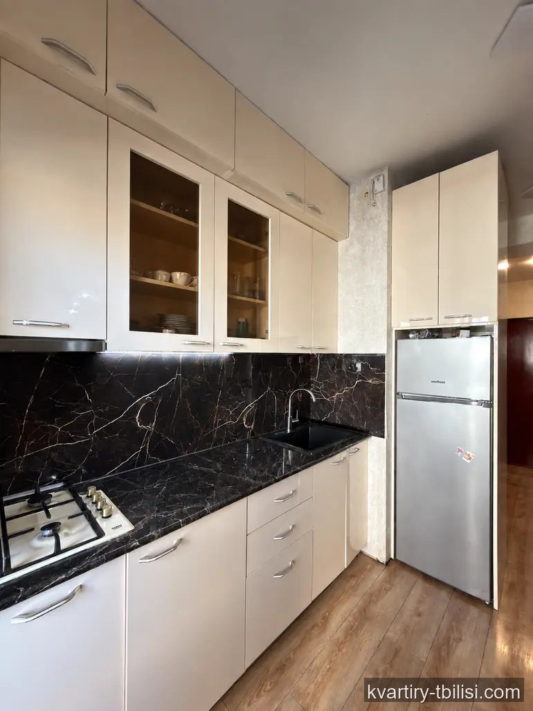 Трёхкомнатная квартира в Диди Дигоми — 460 USD/мес | Tbilisi Homes