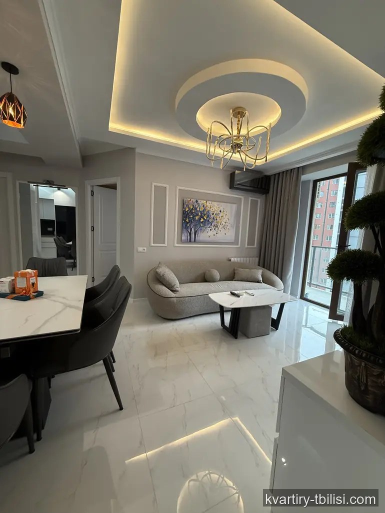 3-bedroom Apartment for rent in Didi Digomi, Tbilisi, 80 sqm, floor 5/16 — 1 000 USD/month | Tbilisi Homes