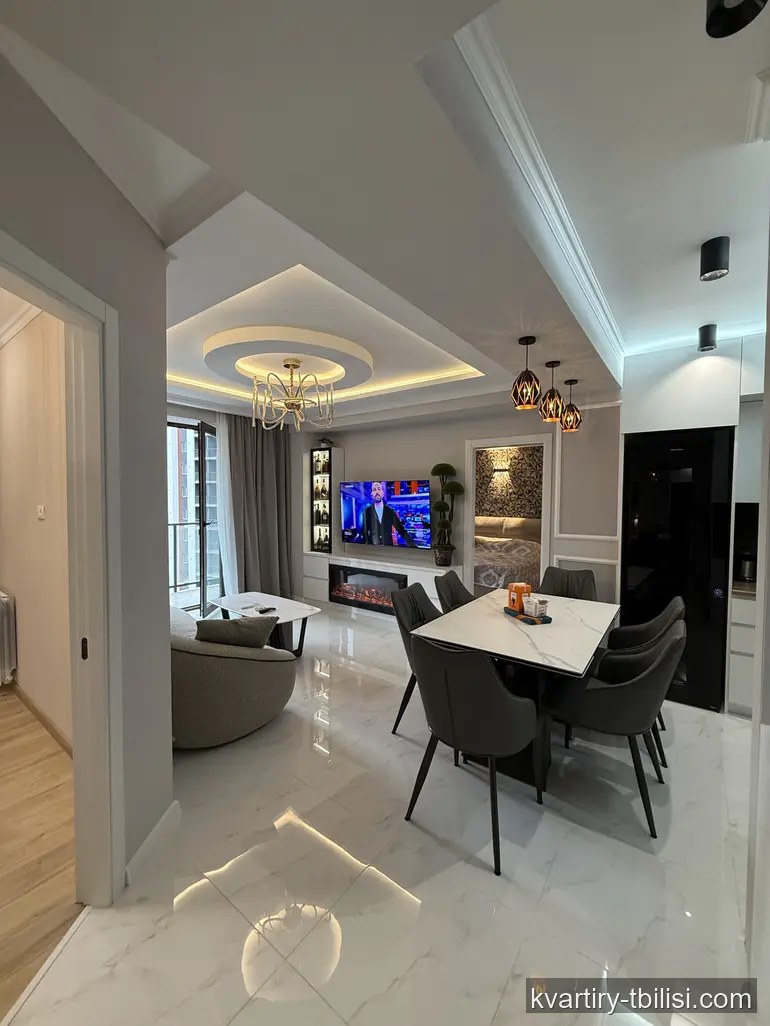 3-bedroom Apartment for rent in Didi Digomi, Tbilisi, 80 sqm, floor 5/16 — 1 000 USD/month | Tbilisi Homes