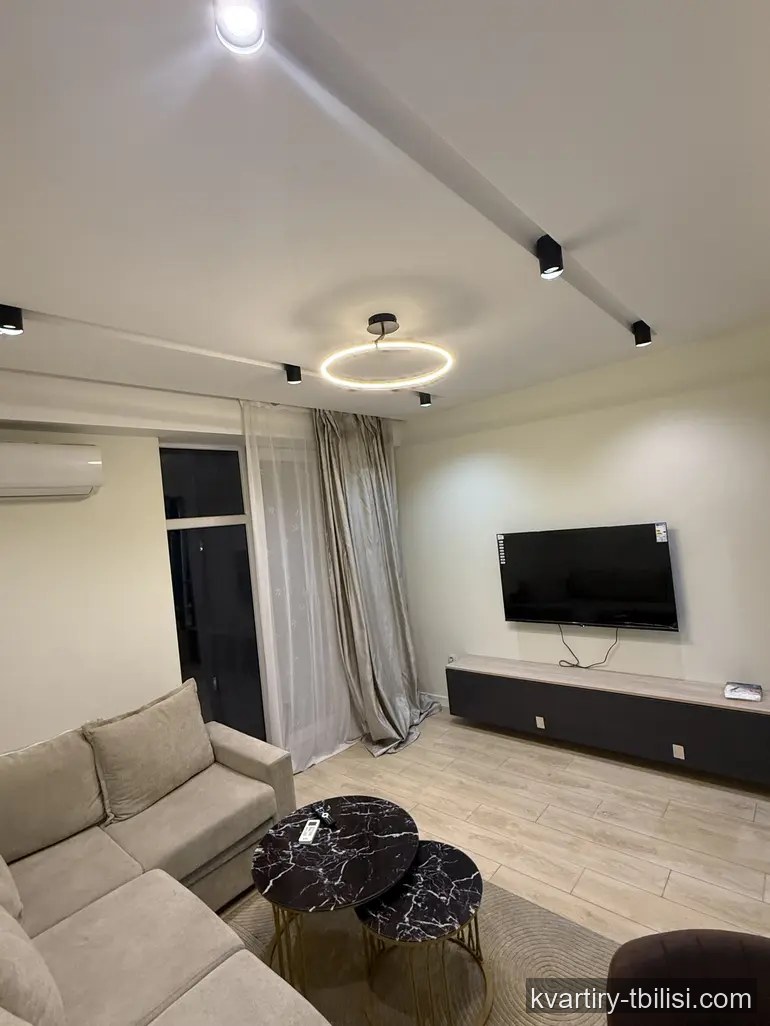 3-bedroom Apartment for rent in Didi Digomi, Tbilisi, 77 sqm, floor 8/17 — 750 USD/month | Tbilisi Homes