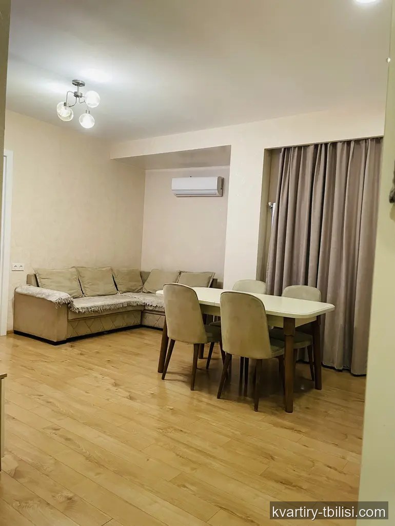 3-bedroom Apartment for rent in Didi Digomi, Tbilisi, 60 sqm, floor 14/17 — 533 USD/month | Tbilisi Homes