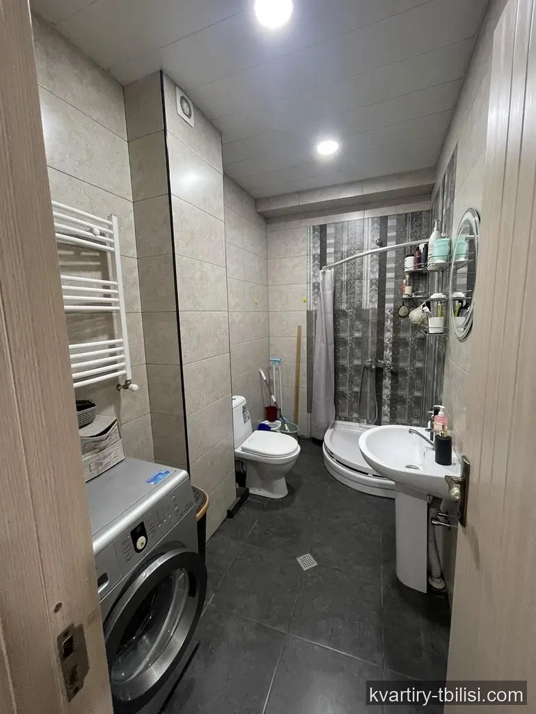 3-bedroom Apartment for rent in Didi Digomi, Tbilisi, 61 sqm, floor 8/12 — 550 USD/month | Tbilisi Homes