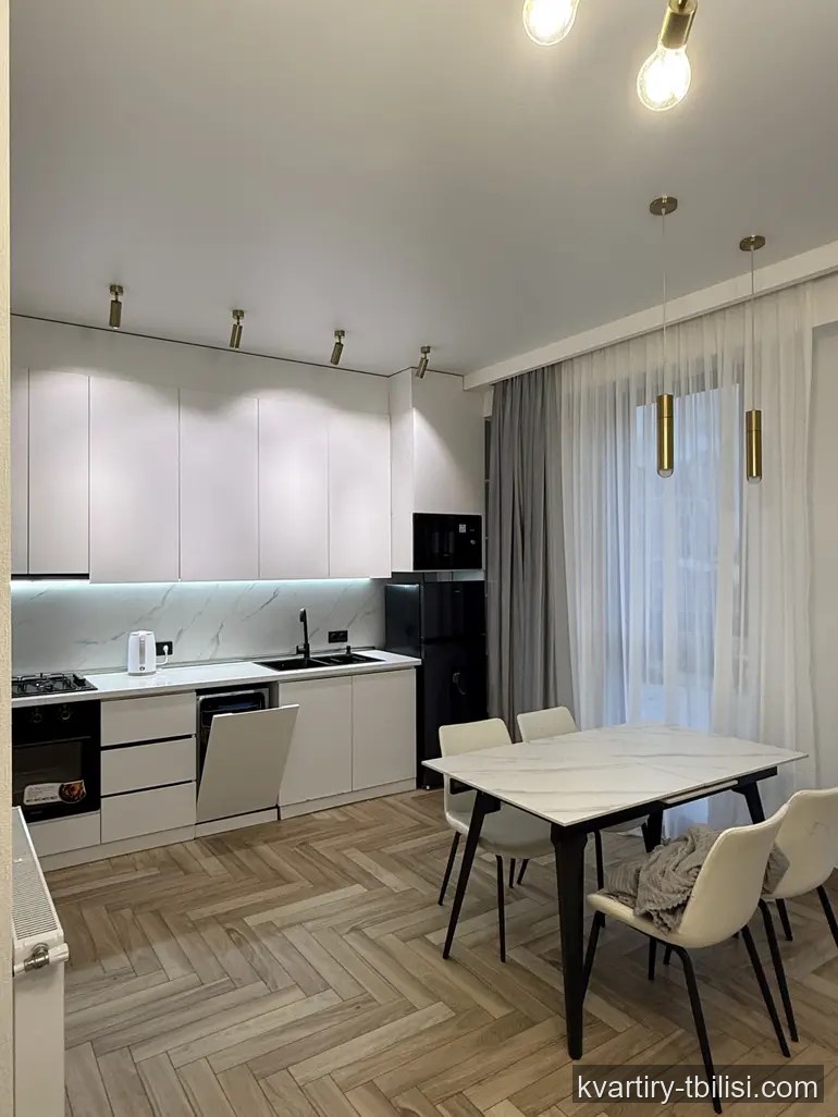 Трёхкомнатная квартира в Диди Дигоми — 750 USD/мес | Tbilisi Homes