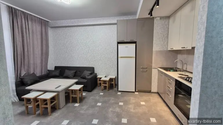 Трёхкомнатная квартира в Диди Дигоми — 700 USD/мес | Tbilisi Homes